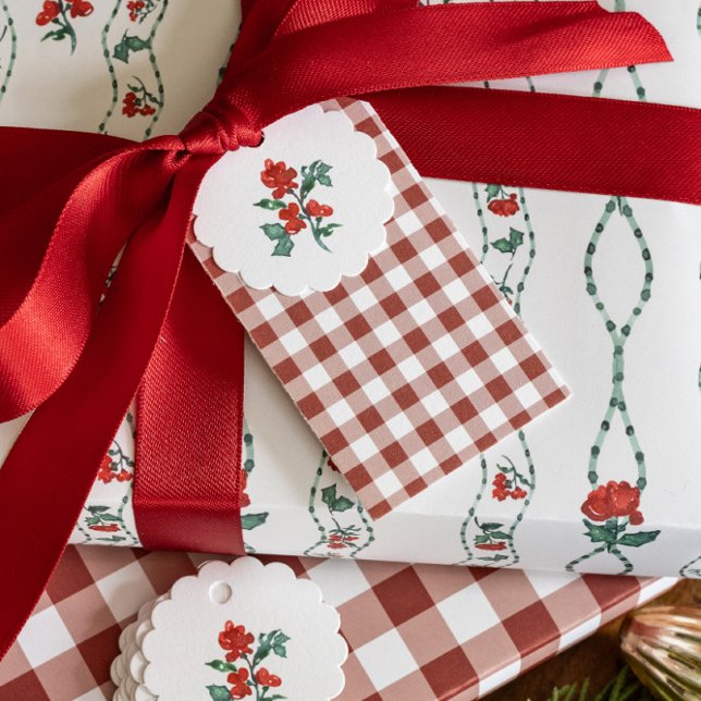 Étiquettes Cadeau Balises Favoris Holly (Créateur téléchargé)
