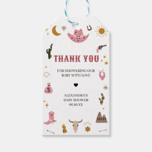 Étiquettes-cadeau Balises Fille Baby shower Faveur