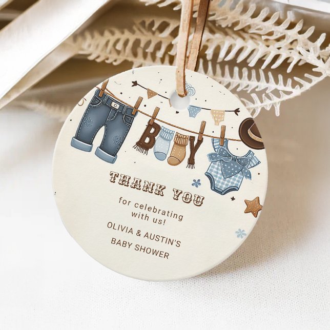 Étiquettes Cadeau Balises Merci (Créateur téléchargé)