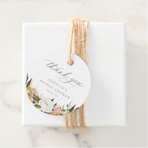 Étiquettes Cadeau Balises vintages de Merci floral