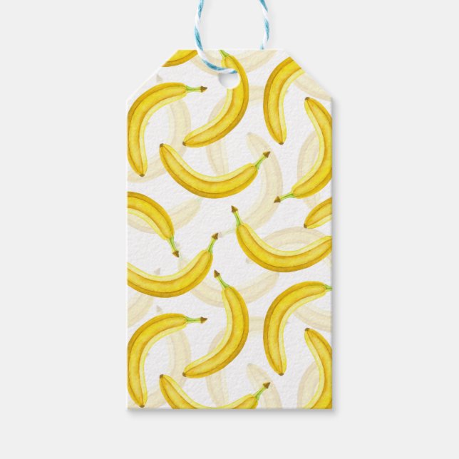 Étiquettes-cadeau Bananes (Devant)