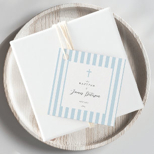 Étiquettes Cadeau Baptême Élégant
