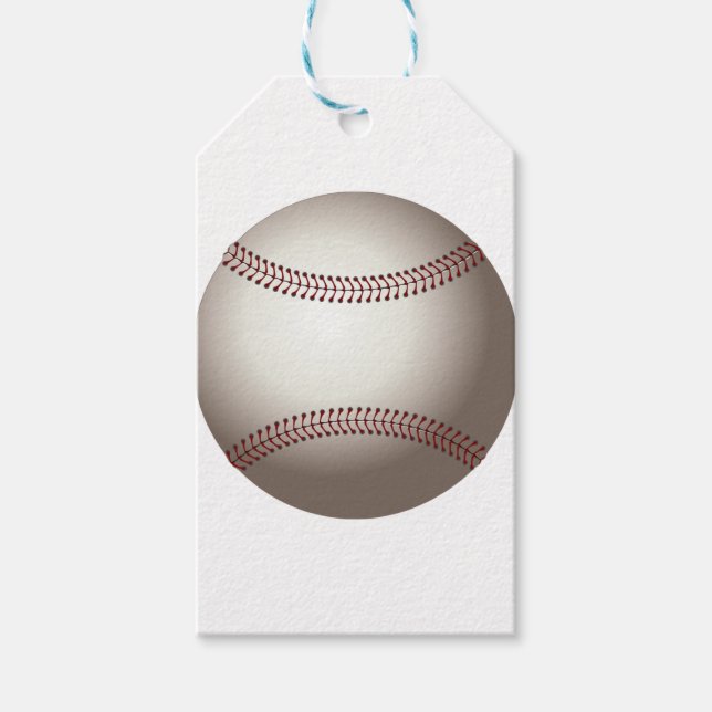 Étiquettes-cadeau Baseball (Devant)