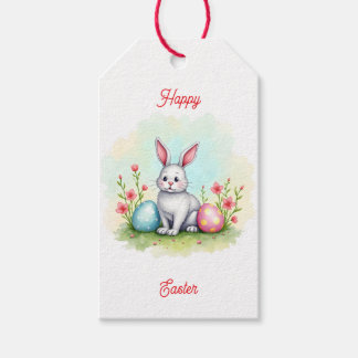 Étiquettes-cadeau Beautiful Cute Easter Bunny Collection