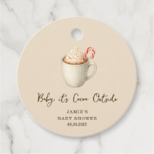 Bébé, il fait chocolat chaud dehors Baby Shower 