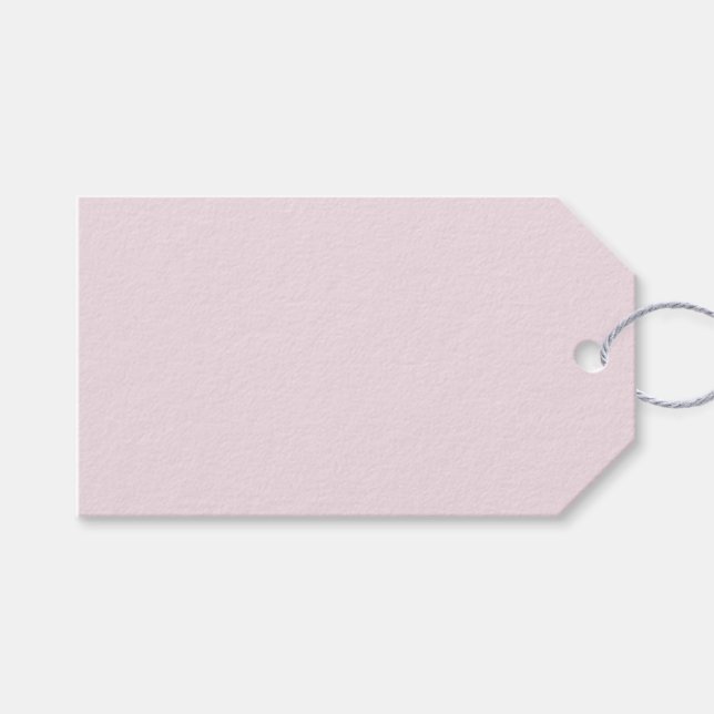 Étiquettes-cadeau Bébé très léger Pink Tags cadeaux (Devant (Horizontal))