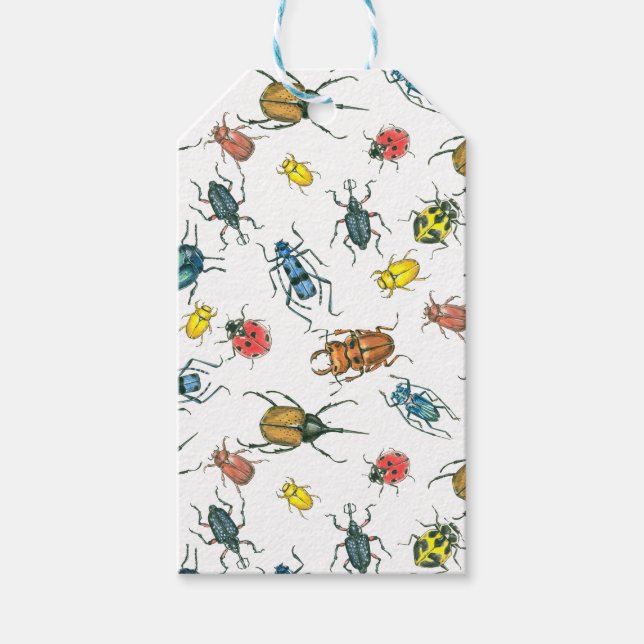 Étiquettes-cadeau Beetles (Devant)