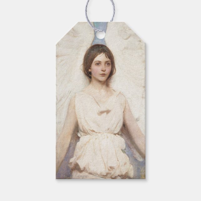 Étiquettes-cadeau Bel Ange (par Abbott Handerson Thayer) (Devant)