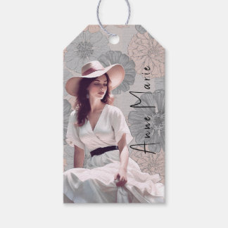 Étiquettes-cadeau Belle Art Éthéré Floral Fête des Mères