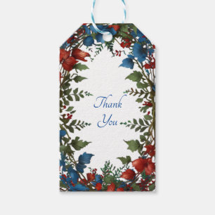 Étiquettes-cadeau Belle, élégante et fantaisie décoration mariage à