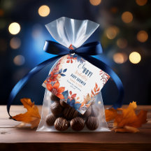 Bleu | Terracotta Oh Boy Fall Baby shower Floral