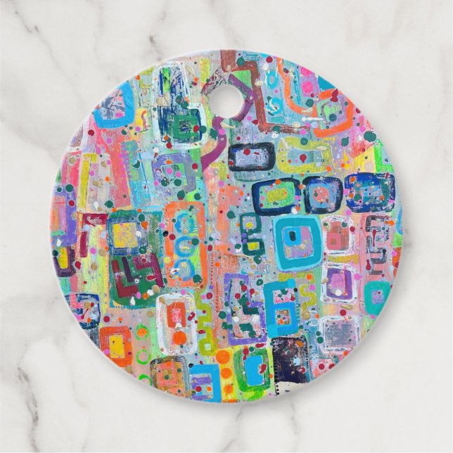 Étiquettes Cadeau Bloquer les balises de préférence de partie (Devant)