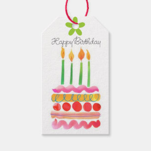 Étiquettes-cadeau Blow Out Birthday Candles Tags cadeaux