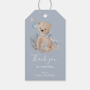 Étiquettes-cadeau Boho baby teddy bear Tags cadeaux