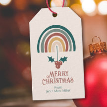 Boho Christmas Rainbow et Holly