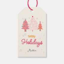 Boho de Noël rose