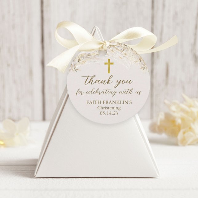 Étiquettes Cadeau Boho Pampas communion herbe Baptême Christening Fa (Créateur téléchargé)