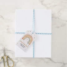 Boho Rainbow Watercolor Baby shower