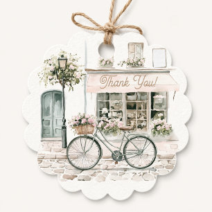 Étiquettes Cadeau Bonjour Bebe Baby Shower Merci