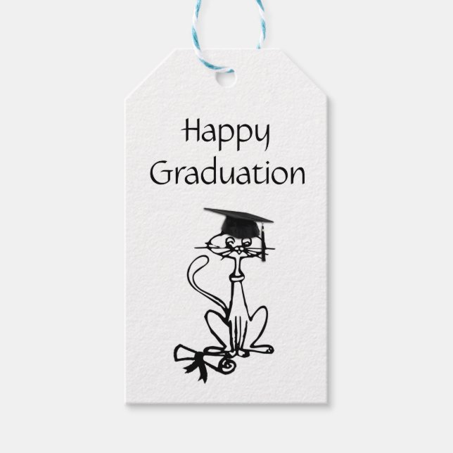 Étiquettes-cadeau Bonne Diplôme (Devant)
