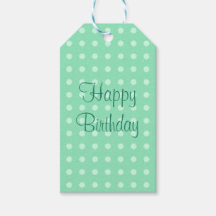 Étiquettes-cadeau Bonne fête d'anniversaire Texte Modèle Rustic Polk