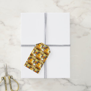 Étiquettes-cadeau Bougie d'action de grâces