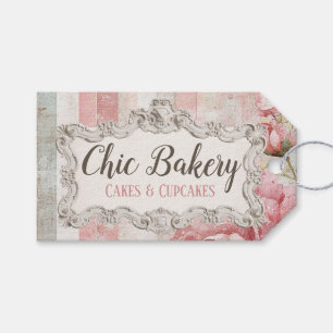 Étiquettes-cadeau Boulangerie Chic Rose Chic Chic Cottage Vintage Ha
