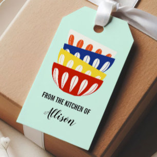 Étiquettes-cadeau Boules Rétro De La Cuisine De Tag, Mi-Siècle