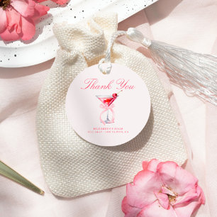 Étiquettes Cadeau Bows & Baby Coquette Cerises Bachelorette