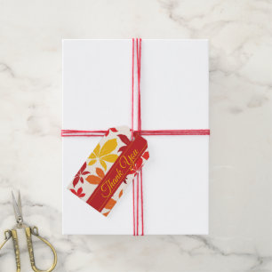 Étiquettes-cadeau Bright Fall quitte Mariage Favor Tags