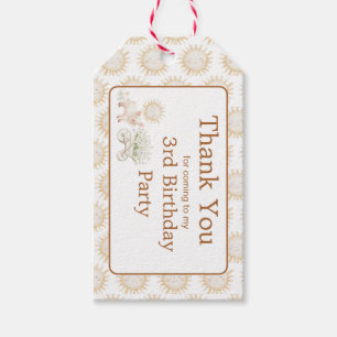Étiquettes-cadeau Brouette de Cochon Mignon Fête Prénatale Anniversa