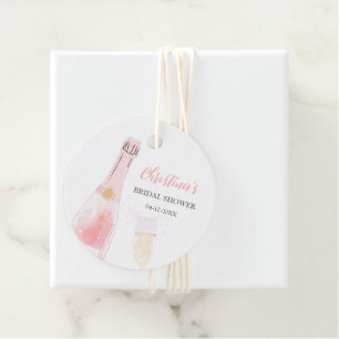 Étiquettes Cadeau Brunch et Champagne Pétillant : Enterrement de Vie