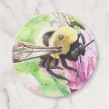 Bumblebee dans les fleurs