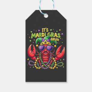 Étiquettes-cadeau C’est Mardi Gras Bruh Funny Shrimp New Orleans