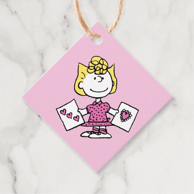 Étiquettes Cadeau cacahuètes | Saint Valentin | Sally Valentines (Devant)