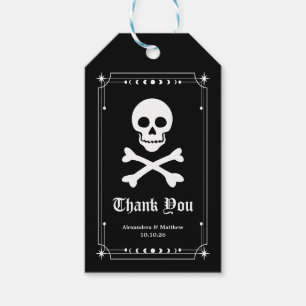 Étiquettes-cadeau Cadeau de mariage d'Halloween