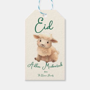 Étiquettes-cadeau Cadeau de musulman personnalisé Eid Al Adha Eid Mu