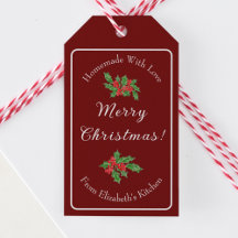 Cadeau de Noël Modifiable de Pâtisserie de Fêtes R