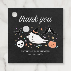 Étiquettes Cadeau Cadeau de Remerciement pour Baby Shower Halloween