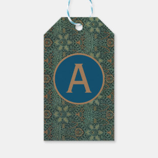 ÉTIQUETTES-CADEAU CADEAU TAG PERSONNALISÉ INITIAL WILLIAM MORRIS