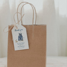 Cadeaux de remerciement pour Baby Shower Blue Jean