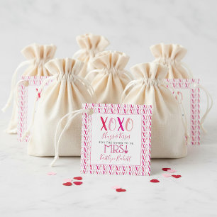 Étiquettes Cadeau Câlins et bisous (XOXO) Saint-Valentin Enterrement