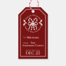 Candy Cane North Pole Express Special Delivery