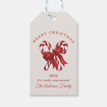 Canne à sucre personnalisée joyeux Noël rouge