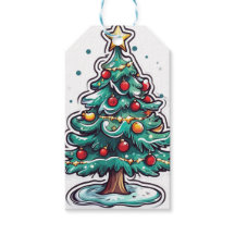 Caricature de Noël pin