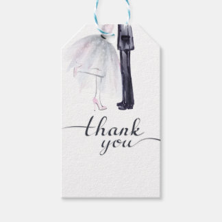 Étiquettes-cadeau Carte de remerciement "Merci" pour la danse des ma