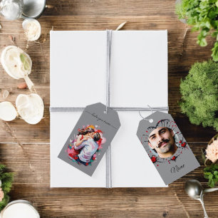 Étiquettes-cadeau carte de vacances Soft