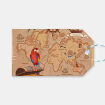 Carte des trésors de pirates