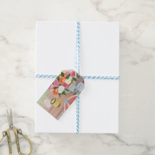 Étiquettes-cadeau Carte postale