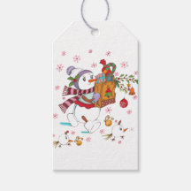 Cartes cadeaux Snowman